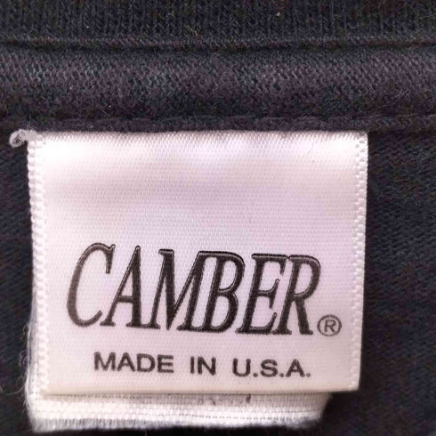キャンバー CAMBER USA製 モックネック L/S ヘビーウェイトTシャツ メンズ import:M