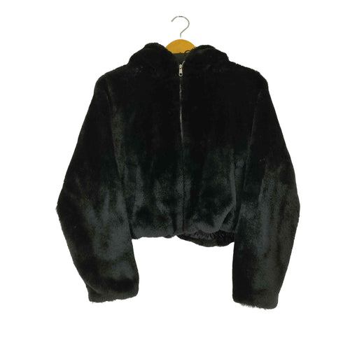 ザラ ZARA ファー フーデッドジャケット レディース US XS