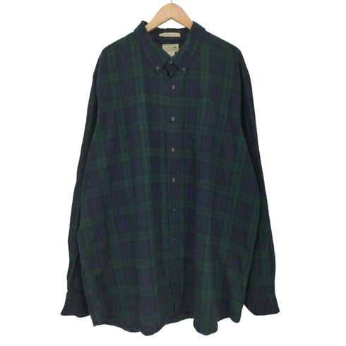 エルエルビーン L.L.Bean チェック柄 ボタンダウンシャツ メンズ import:XXL