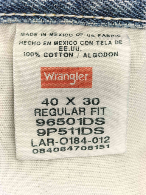 ラングラー Wrangler メキシコ製 レギュラーフィット デニムパンツ メンズ 40x30