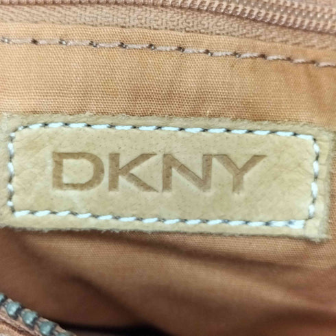 ダナキャランニューヨーク DKNY スクエア レザー ハンドバッグ レディース