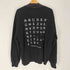 ザブラックアイパッチ THE BLACK EYE PATCH 23SS KANJI LABEL TYPEFACE CREW SWEAT メンズ JPN:XL
