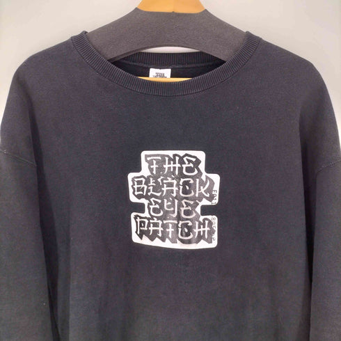 ザブラックアイパッチ THE BLACK EYE PATCH 23SS KANJI LABEL TYPEFACE CREW SWEAT メンズ JPN:XL