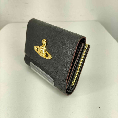 ヴィヴィアンウエストウッドアクセサリー Vivienne Westwood Accessories オーブロゴ 三つ折り財布 レディース