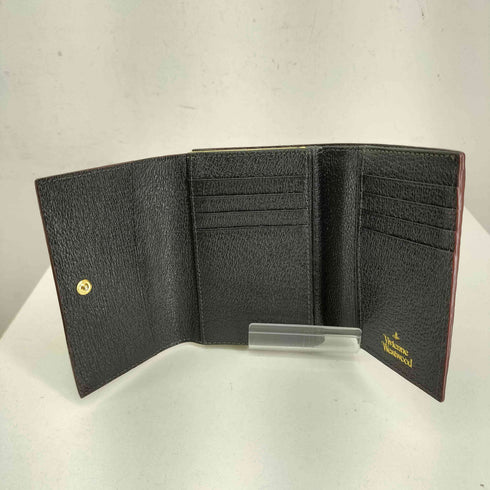 ヴィヴィアンウエストウッドアクセサリー Vivienne Westwood Accessories オーブロゴ 三つ折り財布 レディース