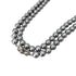 A.SILVER 刻印 アンティークシルバー パール型 ネックレス レディース