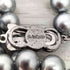 A.SILVER 刻印 アンティークシルバー パール型 ネックレス レディース