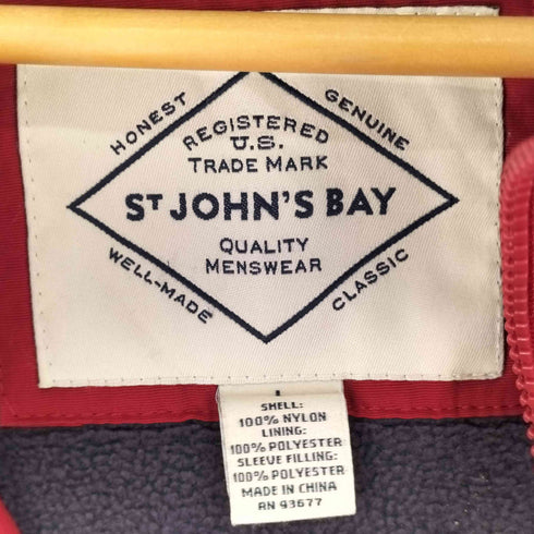 セントジョンズベイ STJOHNS BAY 裏地フリース ナイロンジャケット メンズ JPN:L
