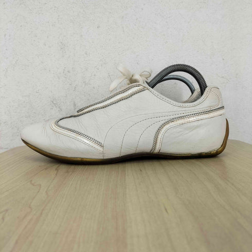 アレキサンダーマックイーン Alexander McQueen ジップデザインローカットレザースニーカー レディース 25
