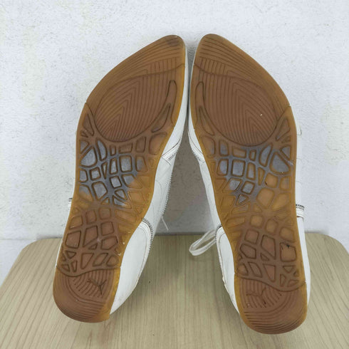 アレキサンダーマックイーン Alexander McQueen ジップデザインローカットレザースニーカー レディース 25