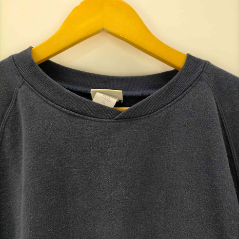リー Lee cotton blend クロスネック ラグランスリーブ ブランク スウェット メンズ import:XL