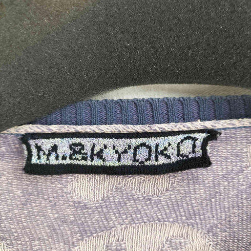 エムアンドキョウコ M.&kyoko 総柄 S/S サマーニット レディース FREE