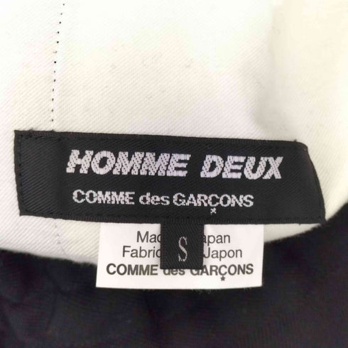 コムデギャルソンオムドゥ COMME des GARCONS HOMME DEUX AD2025 25AW ウール厚ギャバジン メンズ S