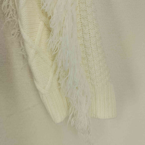 エルノロゼット Ellno Loset フリンジケーブルニット レディース JPN:S