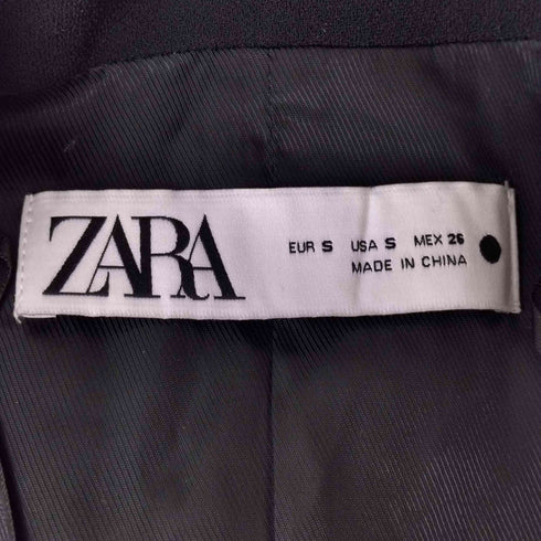 ザラ ZARA ハーフスリーブテーラードジャケット レディース import:S