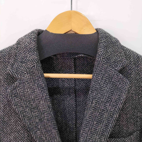 トゥモローランド TOMORROWLAND ヘリンボーン 2B テーラードジャケット メンズ JPN:46