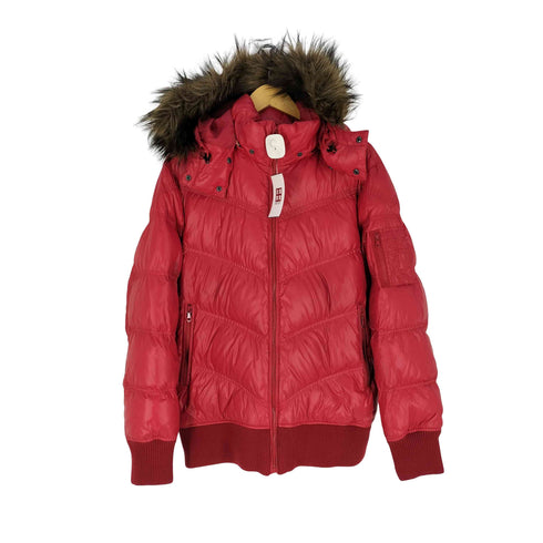 ユニクロ UNIQLO PREMIUM DOWN JACKET プレミアムダウンジャケット ファーダウンジャケット y2k メンズ JPN:XL