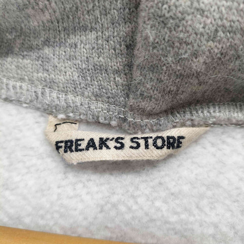 フリークスストア FREAKS STORE リラックスフィット ウォッシャブル ウール コットン スウェット ジップパーカー メンズ M