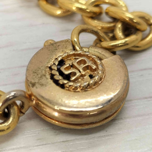 ソニアリキエル SONIA RYKIEL SR刻印 ハート ネックレス レディース