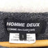 コムデギャルソンオムドゥ COMME des GARCONS HOMME DEUX AD2025 25AW ウール天竺×片畔編み Wool Jersey × Half-Fisher Knit メンズ S