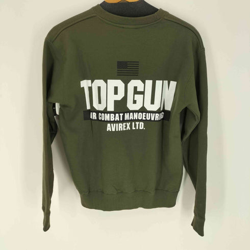 アヴィレックス AVIREX TOP GUN CREW NECK SWEAT メンズ JPN:M
