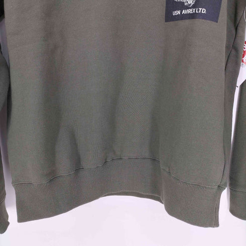 アヴィレックス AVIREX TOP GUN CREW NECK SWEAT メンズ JPN:M