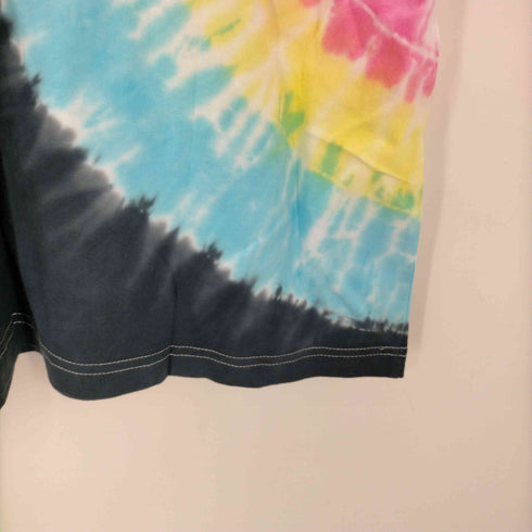 Lily's ICECREAM DOUBLE ロゴプリント タイダイ染め Tシャツ レディース