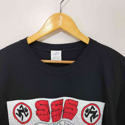 4 of a Utena ブレイクコア アイドル スラッシュメタル ハードコア バンド サンプリング アートワーク プリント S/S Tシャツ メンズ JPN:L