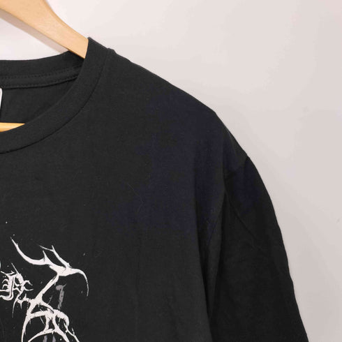 2015年 デプレッシブ ブラックメタル 鬱 ツアー アートワーク プリント S/S Tシャツ メンズ JPN:XL