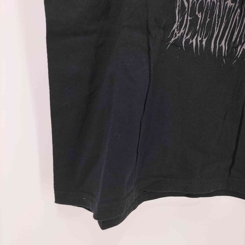 2015年 デプレッシブ ブラックメタル 鬱 ツアー アートワーク プリント S/S Tシャツ メンズ JPN:XL