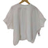 25SS quaranciel 洗濯機可能 ライト ポンチ ハーフスリーブ ドロスト ルーズ TEE レディース FREE