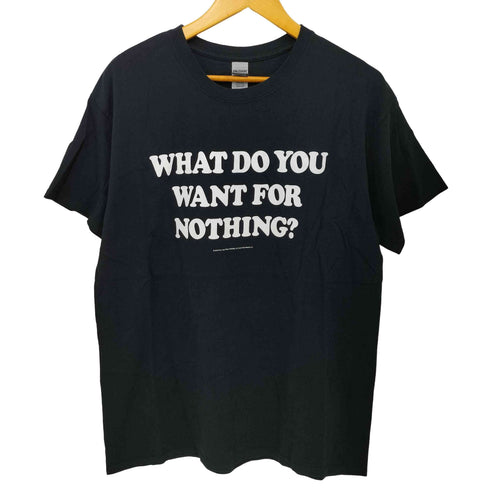 ブラックメタル ムービー メッセージ プリント S/S Tシャツ メンズ import:L