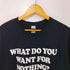 ブラックメタル ムービー メッセージ プリント S/S Tシャツ メンズ import:L