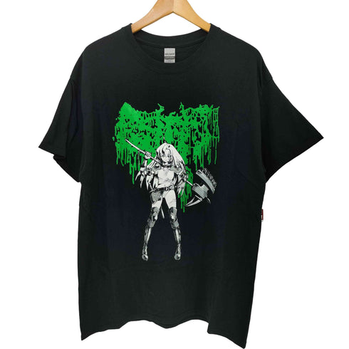 ノイズグラインド バンド アートワーク プリント S/S Tシャツ メンズ import:L
