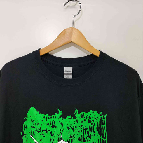 ノイズグラインド バンド アートワーク プリント S/S Tシャツ メンズ import:L
