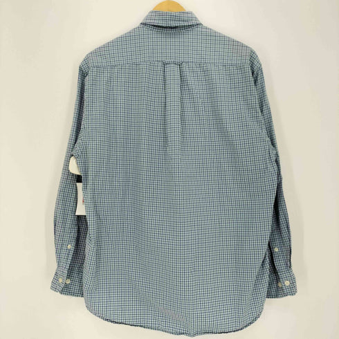 バナナリパブリック BANANA REPUBLIC 90s 2-ply fabric ギンガムチェック ボタンダウンシャツ メンズ import:S