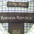 バナナリパブリック BANANA REPUBLIC 90s 2-ply fabric ギンガムチェック ボタンダウンシャツ メンズ import:S