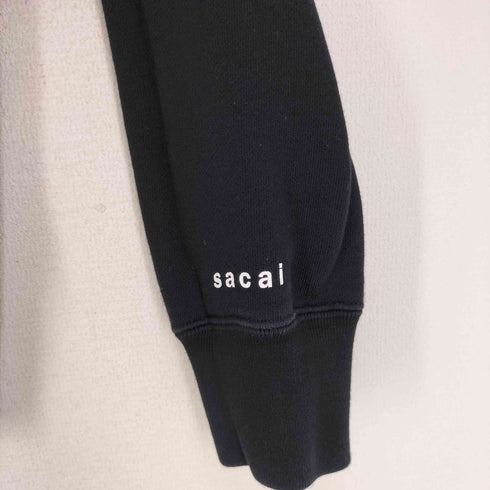 サカイ Sacai 23SS Hello sacai フロントプリント プルオーバーパーカー メンズ JPN:2
