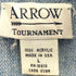 アロー ARROW TOURNAMENT 90s USA製 アクリル カーディガン メンズ import:L