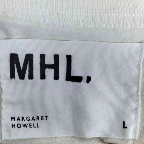 エムエイチエル MHL. GARMENT DYE COTTON JERSEY ラグランTシャツ 五分袖 メンズ JPN:L
