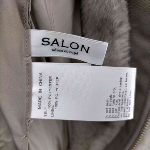 サロンアダムエロペ SALON adam et rope 25AW グラデーション ファー ジレ レディース FREE