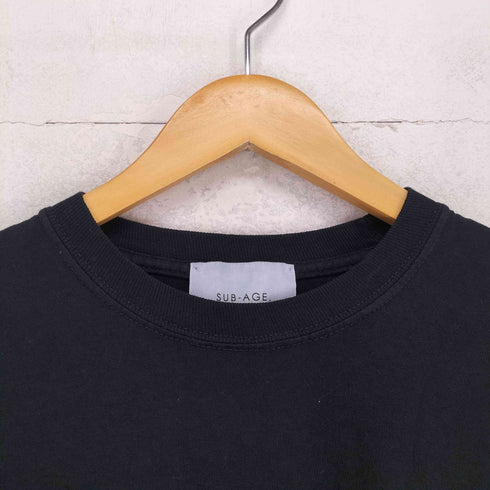 サベージ SUB-AGE. グラフィックプリントLS TEE メンズ