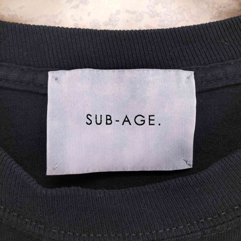 サベージ SUB-AGE. グラフィックプリントLS TEE メンズ