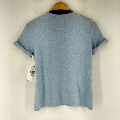 アバクロンビーアンドフィッチ Abercrombie & Fitch CASHMERE 100% 刺繍ロゴ カシミヤ ニット レディース import:S