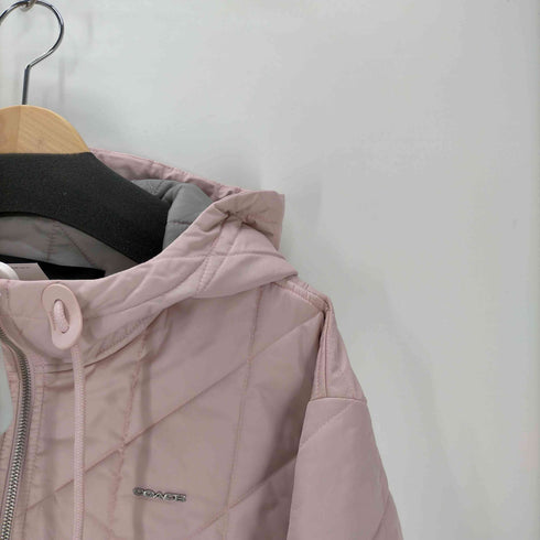 コーチ COACH 25AW キルテッド ブルゾン フーディー レディース import:M