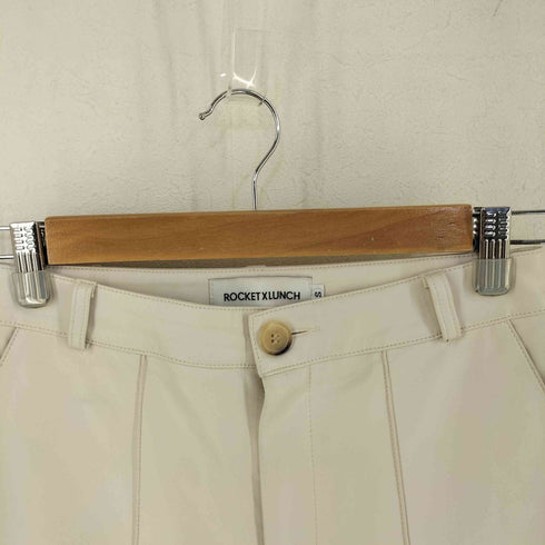 ROCKET XLUNCH フェイクレザー パンツ レディース JPN:S