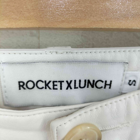 ROCKET XLUNCH フェイクレザー パンツ レディース JPN:S