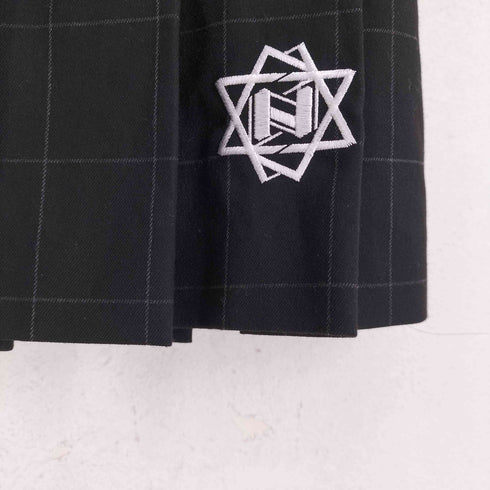 niimi ノーカラージップアップシャツワンピース domestic レディース