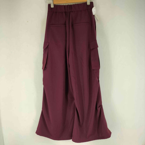 ハレ HARE BASIC ワイドカーゴパンツ レディース FREE