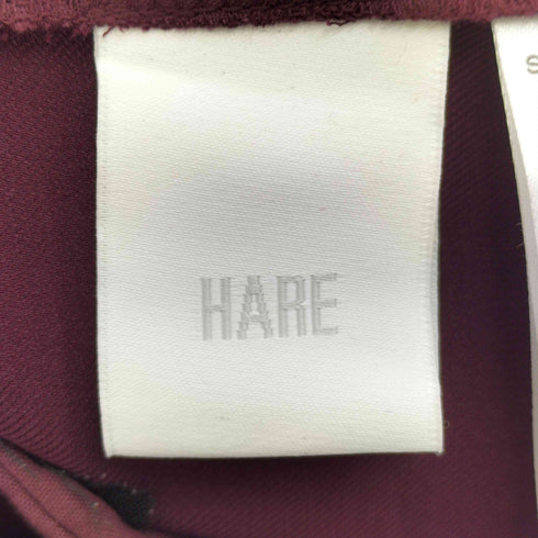 ハレ HARE BASIC ワイドカーゴパンツ レディース FREE